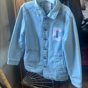 Boys LetterMan Jean Jacket